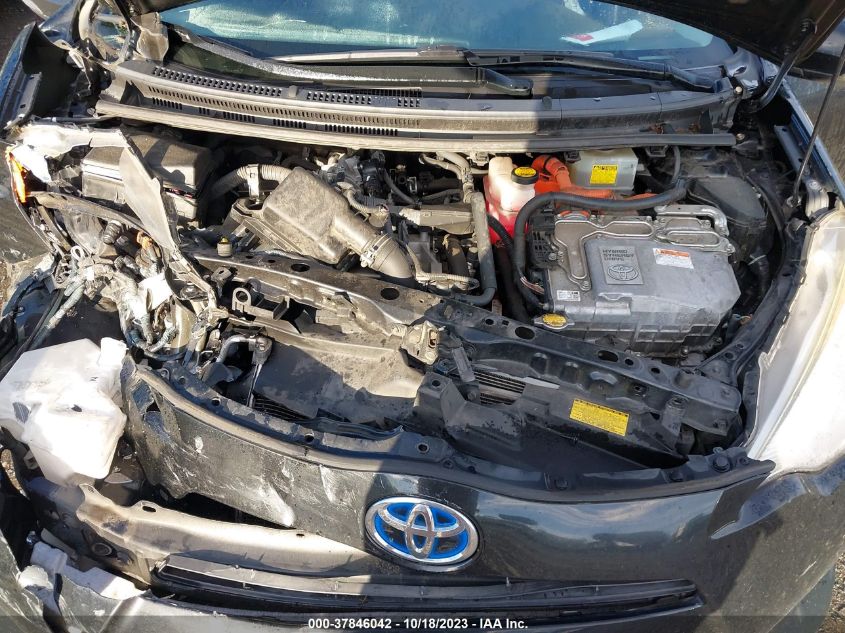 2013 TOYOTA PRIUS C ONE/TWO/THREE/FOUR - JTDKDTB39D1530411