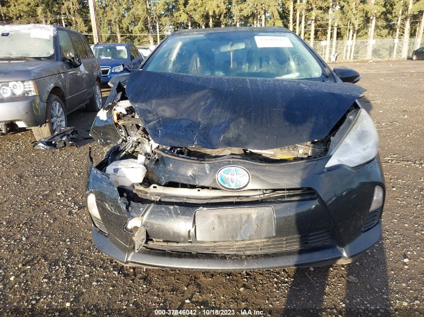 2013 TOYOTA PRIUS C ONE/TWO/THREE/FOUR - JTDKDTB39D1530411