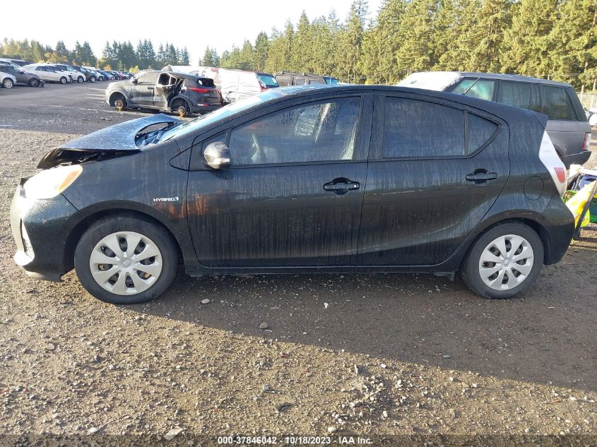 2013 TOYOTA PRIUS C ONE/TWO/THREE/FOUR - JTDKDTB39D1530411