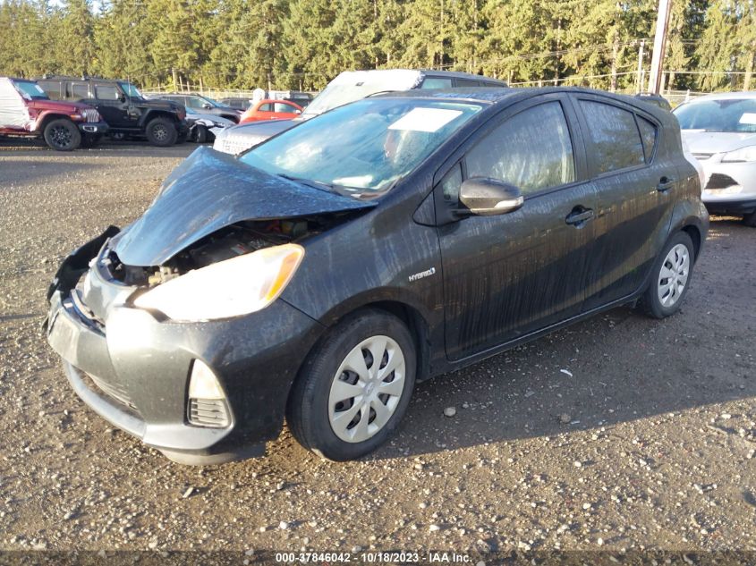 2013 TOYOTA PRIUS C ONE/TWO/THREE/FOUR - JTDKDTB39D1530411