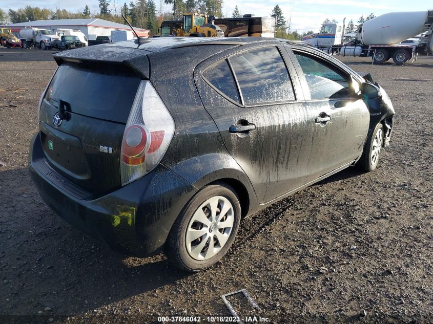 2013 TOYOTA PRIUS C ONE/TWO/THREE/FOUR - JTDKDTB39D1530411