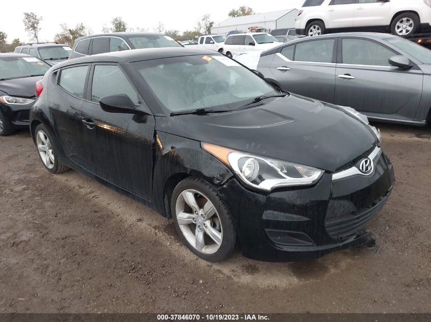 2013 HYUNDAI VELOSTER W/BLACK INT - KMHTC6AD2DU165387