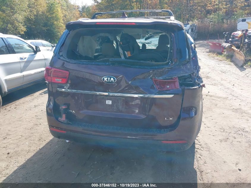 2019 KIA SEDONA LX - KNDMB5C12K6535215