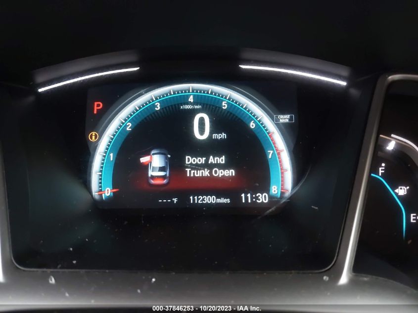 2018 HONDA CIVIC EX-T - JHMFC1F34JX000910