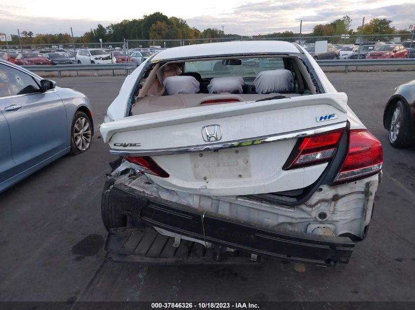 2013 HONDA CIVIC SDN HF 2HGFB2F67DH530657