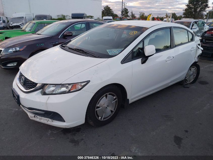 2013 HONDA CIVIC SDN HF 2HGFB2F67DH530657