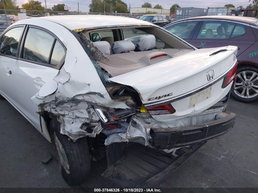2013 HONDA CIVIC SDN HF 2HGFB2F67DH530657