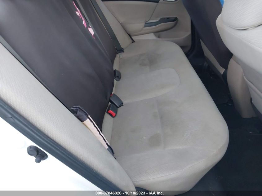 2013 HONDA CIVIC SDN HF 2HGFB2F67DH530657