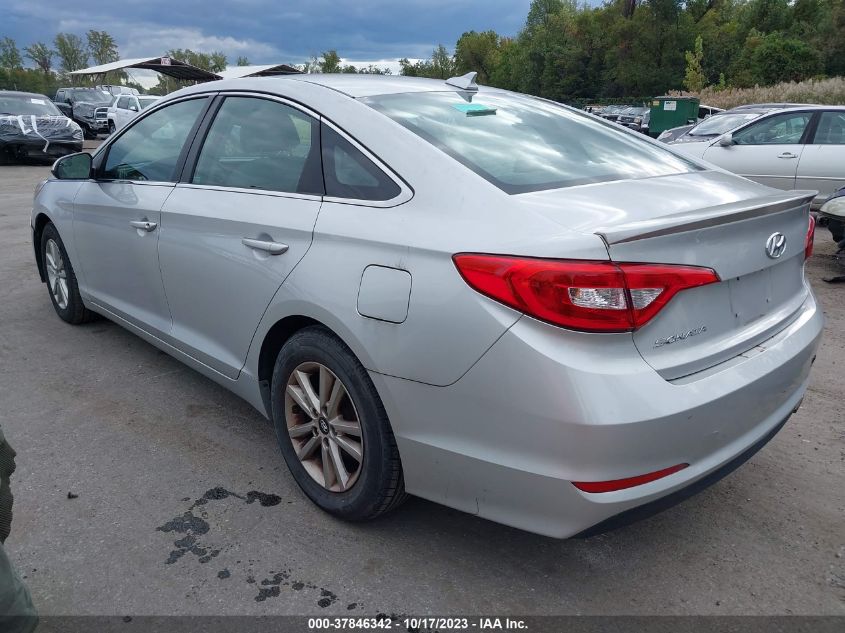 2015 HYUNDAI SONATA 2.4L SE - 5NPE24AF0FH201970