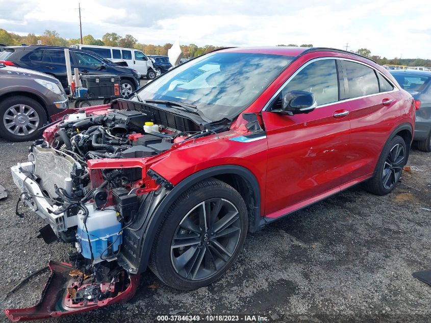 2022 INFINITI QX55 ESSENTIAL AWD 3PCAJ5K36NF104989