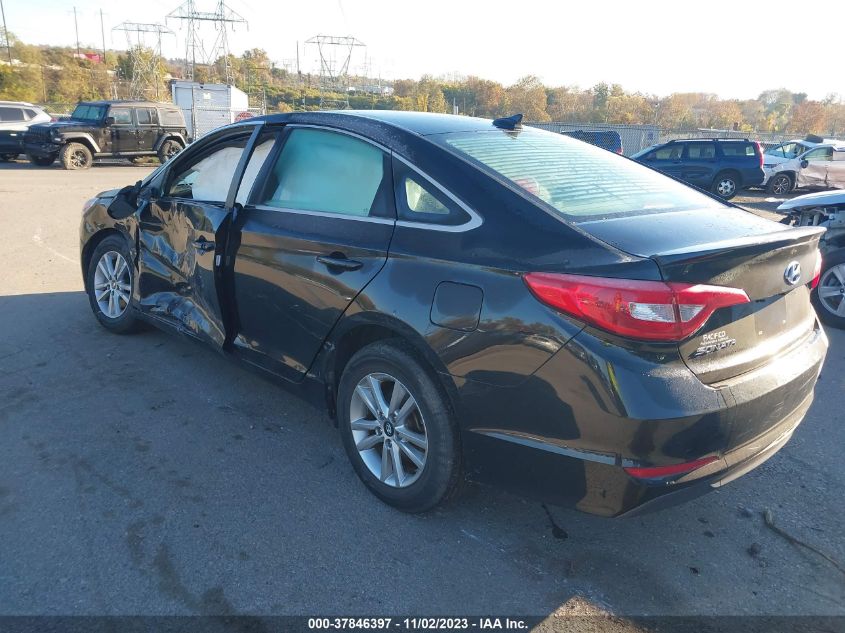 2015 HYUNDAI SONATA 2.4L SE - 5NPE24AFXFH108017