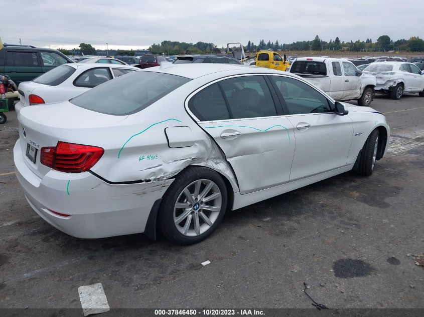 2014 BMW 5 SERIES 535D WBAXA5C50ED690460