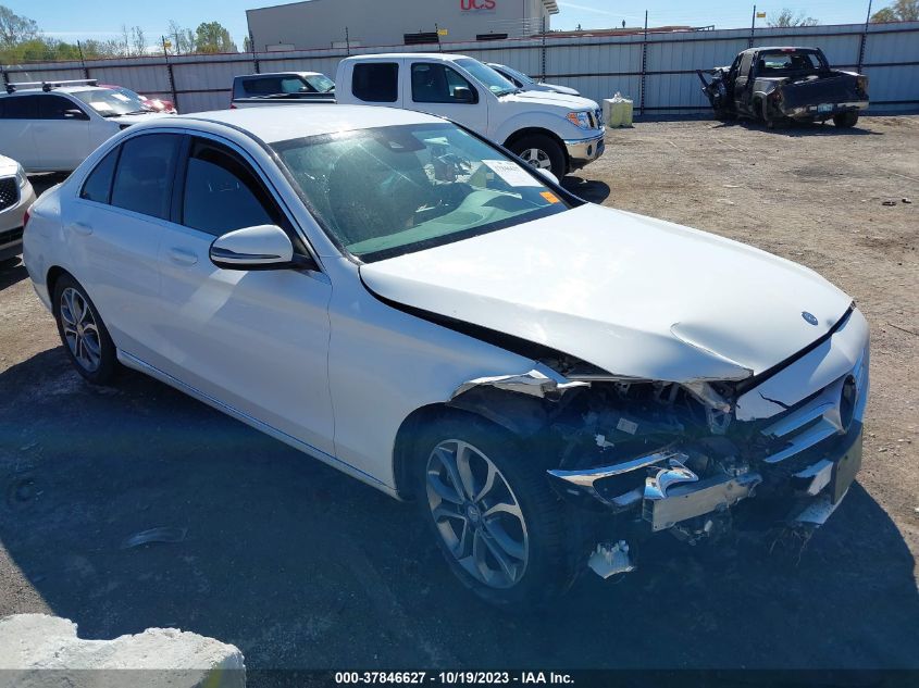 2017 MERCEDES-BENZ C 300 SPORT/LUXURY/ - 55SWF4JB5HU189384