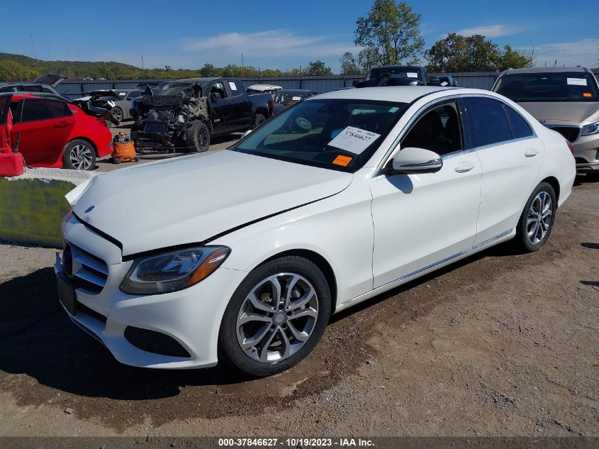 2017 MERCEDES-BENZ C 300 SPORT/LUXURY/ - 55SWF4JB5HU189384