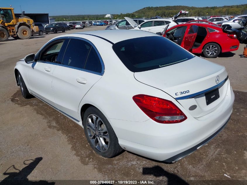 2017 MERCEDES-BENZ C 300 SPORT/LUXURY/ - 55SWF4JB5HU189384