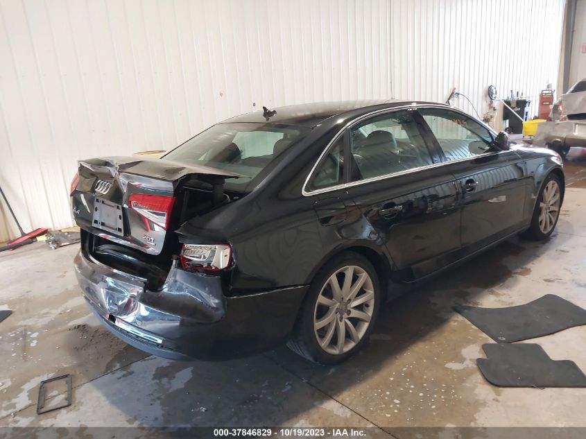2013 AUDI A4 PREMIUM PLUS - WAUFFAFL8DN032023