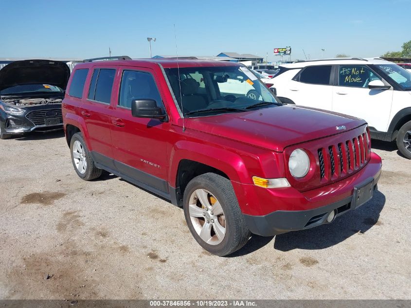 2014 JEEP PATRIOT LATITUDE - 1C4NJPFA8ED625077