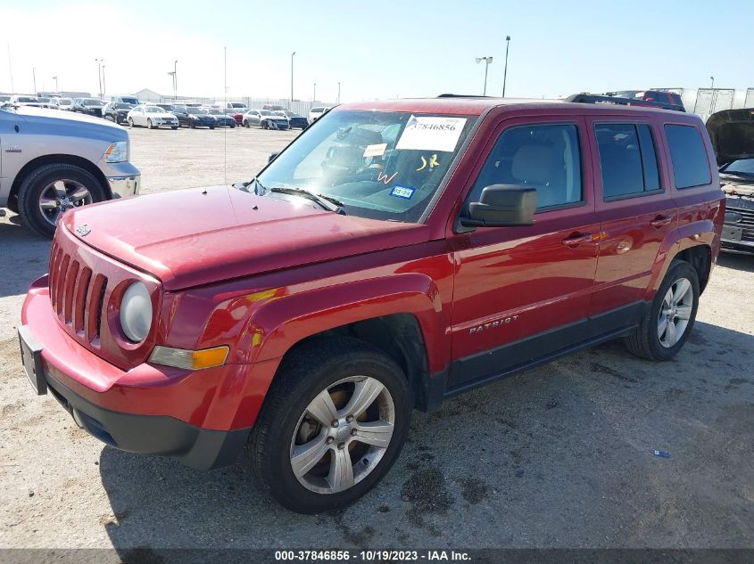 2014 JEEP PATRIOT LATITUDE - 1C4NJPFA8ED625077