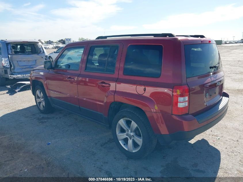 2014 JEEP PATRIOT LATITUDE - 1C4NJPFA8ED625077