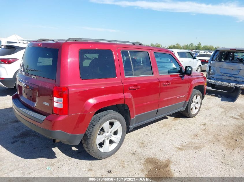 2014 JEEP PATRIOT LATITUDE - 1C4NJPFA8ED625077