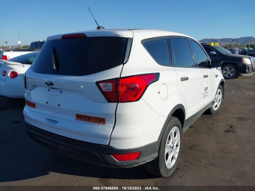 2019 FORD ESCAPE S - 1FMCU0F77KUB31486