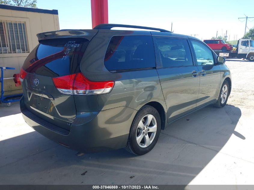 2014 TOYOTA SIENNA LE - 5TDKK3DC4ES460078