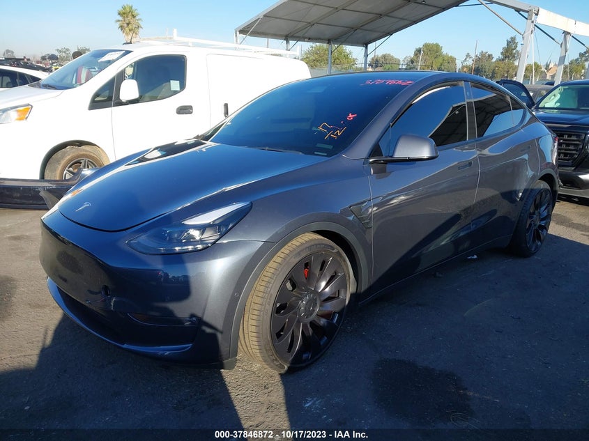 2022 TESLA MODEL Y U   U(VIN: 7SAYGDEF2NF394423