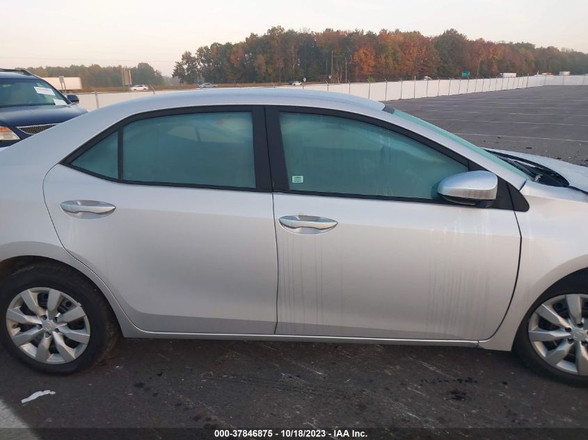 2015 TOYOTA COROLLA L/LE/S/S PLUS/LE PLUS - 2T1BURHEXFC464770