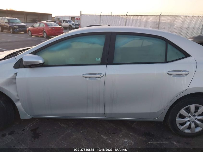 2015 TOYOTA COROLLA L/LE/S/S PLUS/LE PLUS - 2T1BURHEXFC464770