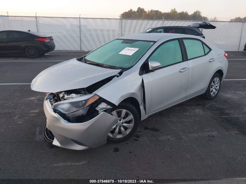 2015 TOYOTA COROLLA L/LE/S/S PLUS/LE PLUS - 2T1BURHEXFC464770