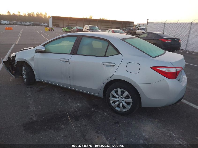 2015 TOYOTA COROLLA L/LE/S/S PLUS/LE PLUS - 2T1BURHEXFC464770