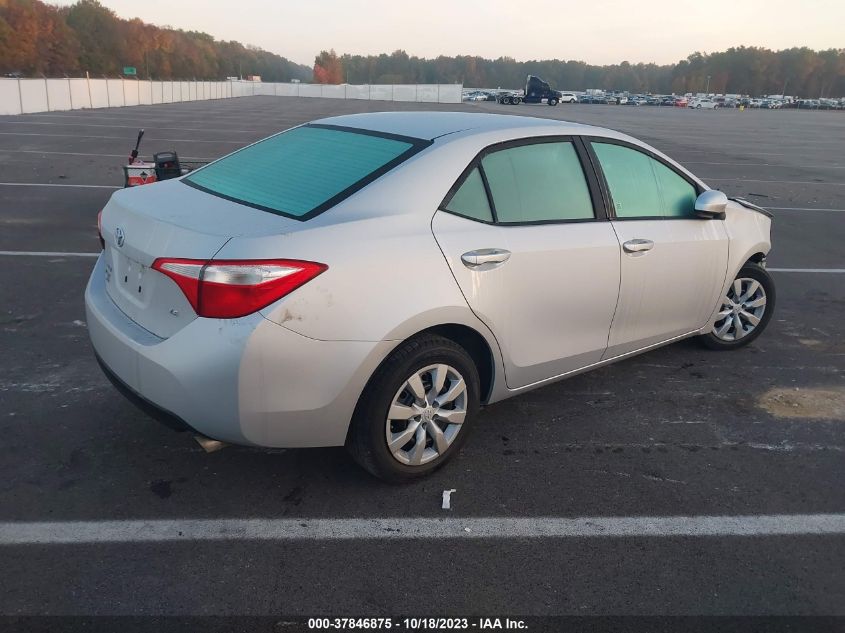 2015 TOYOTA COROLLA L/LE/S/S PLUS/LE PLUS - 2T1BURHEXFC464770