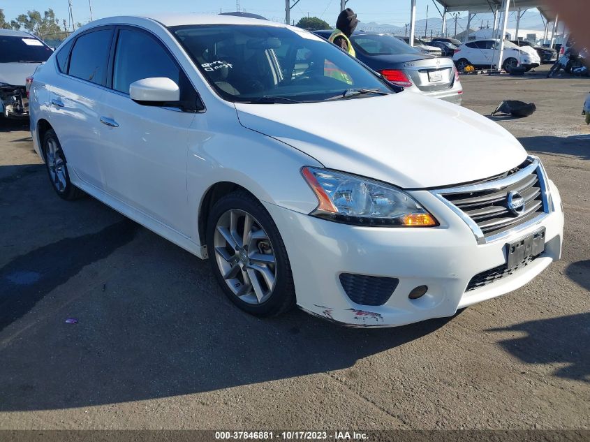 2013 NISSAN SENTRA SR - 3N1AB7APXDL629487