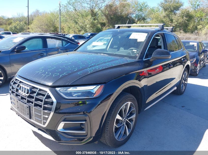 VIN WA1BAAFY0M2021525 2021 AUDI Q5 PREMIUM PLUS