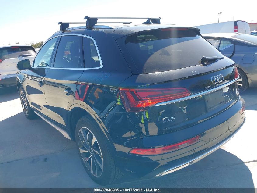 VIN WA1BAAFY0M2021525 2021 AUDI Q5 PREMIUM PLUS
