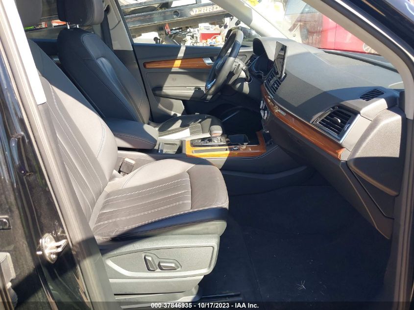 VIN WA1BAAFY0M2021525 2021 AUDI Q5 PREMIUM PLUS