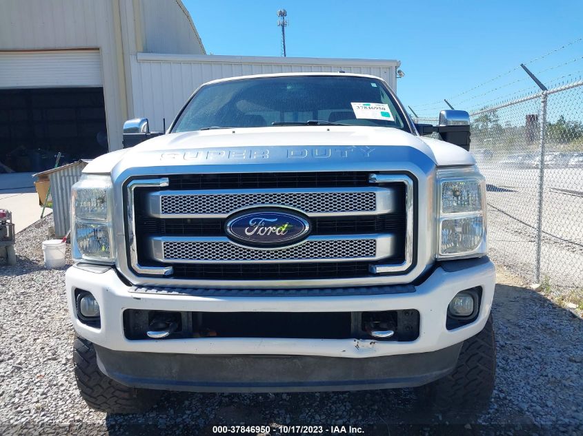 2015 FORD SUPER DUTY F-250 SRW LARIAT/PLATINUM - 1FT7W2BT5FEA17856