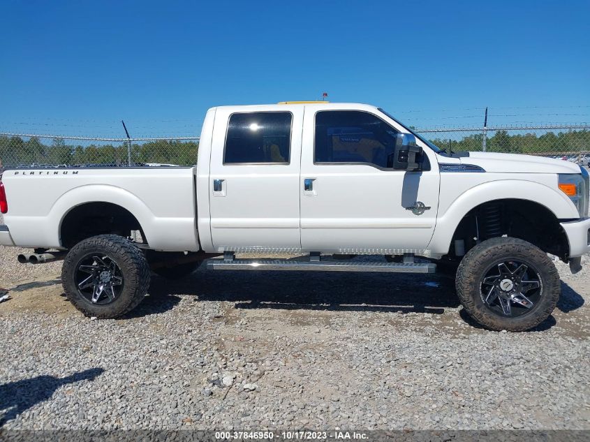 2015 FORD SUPER DUTY F-250 SRW LARIAT/PLATINUM - 1FT7W2BT5FEA17856