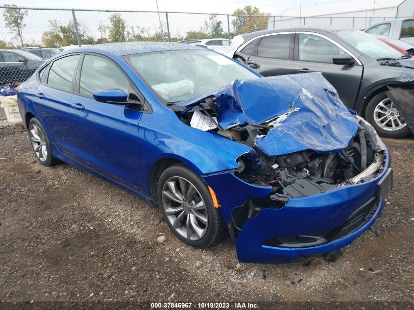 2015 CHRYSLER 200 S - 1C3CCCDG1FN644183