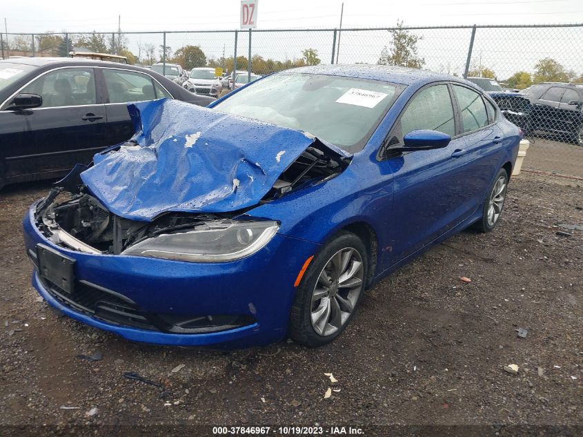 2015 CHRYSLER 200 S - 1C3CCCDG1FN644183