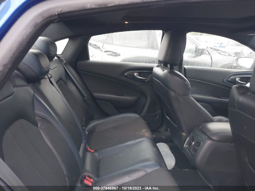 2015 CHRYSLER 200 S - 1C3CCCDG1FN644183
