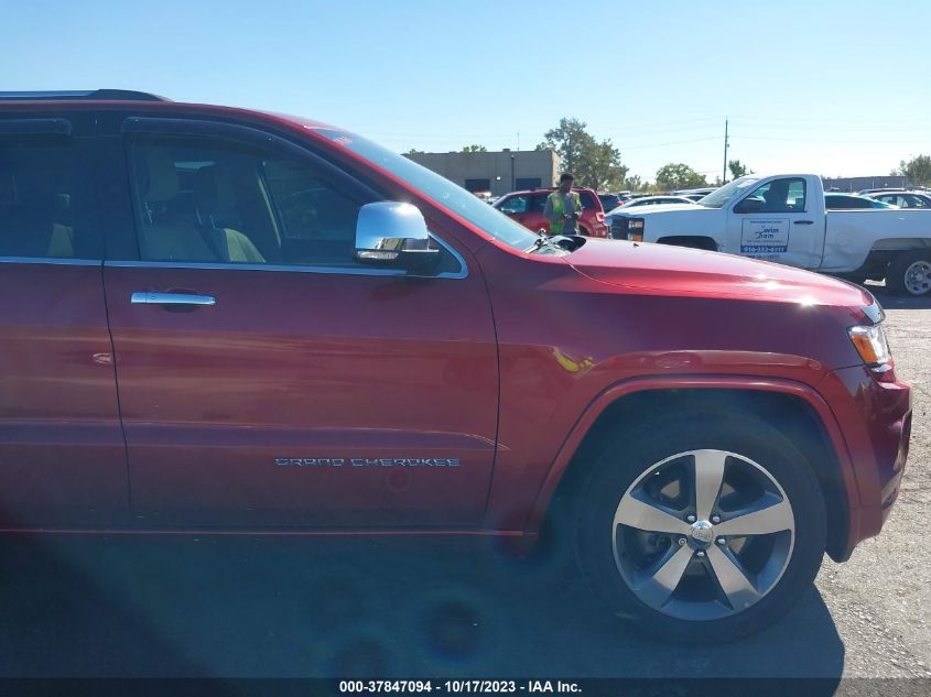 2014 JEEP GRAND CHEROKEE OVERLAND - 1C4RJECG9EC410134