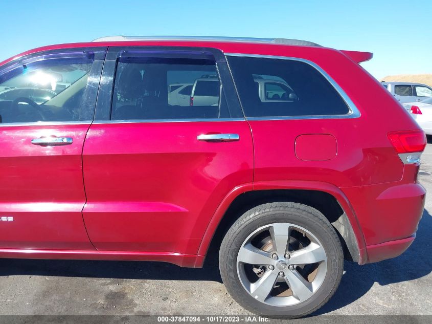 2014 JEEP GRAND CHEROKEE OVERLAND - 1C4RJECG9EC410134