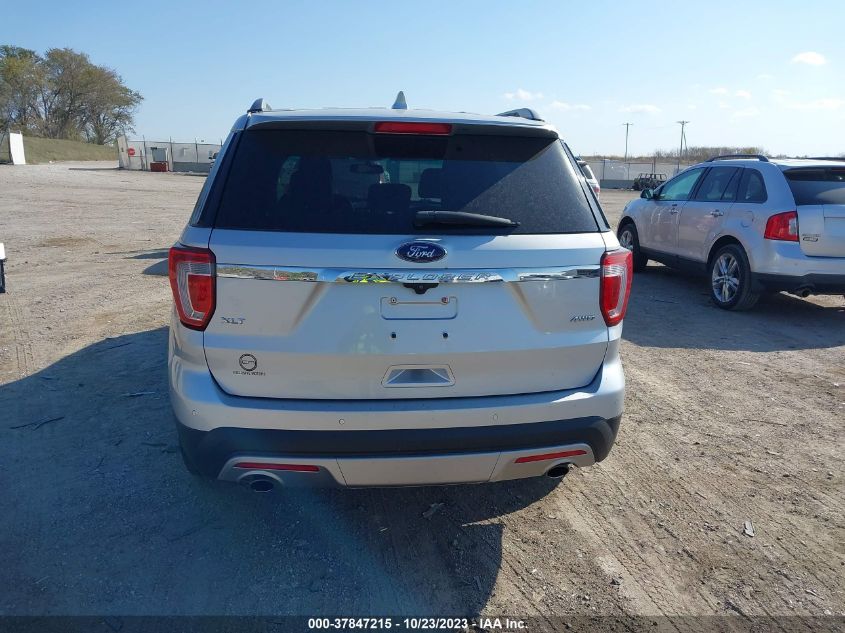 2017 FORD EXPLORER XLT - 1FM5K8D81HGA60124