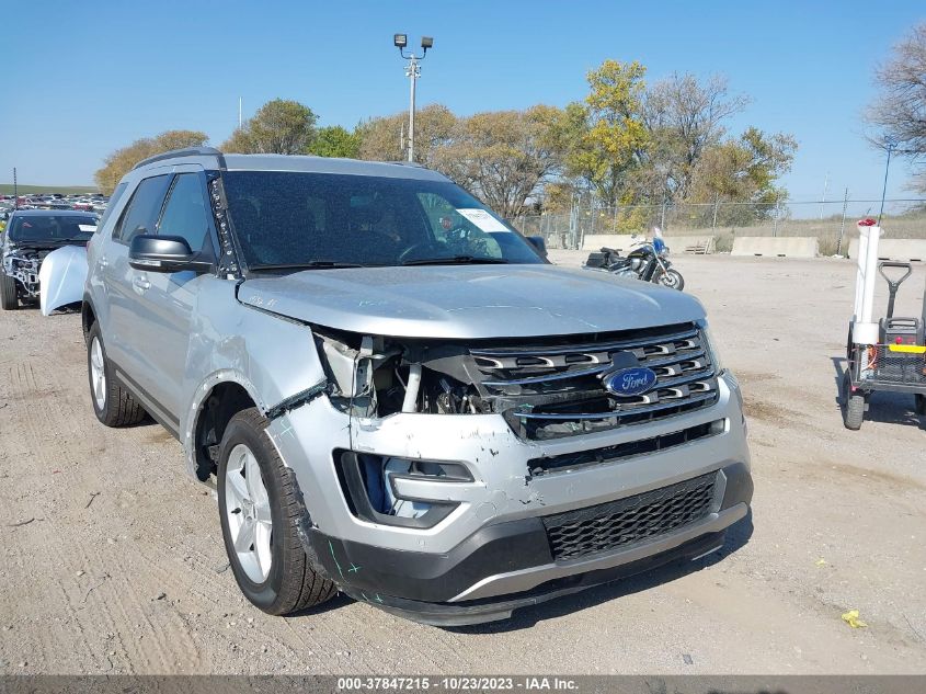 2017 FORD EXPLORER XLT - 1FM5K8D81HGA60124