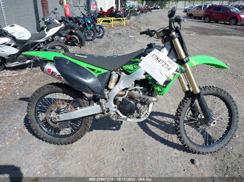 2011 KAWASAKI KX250 F JKAKXMYC0BA000176