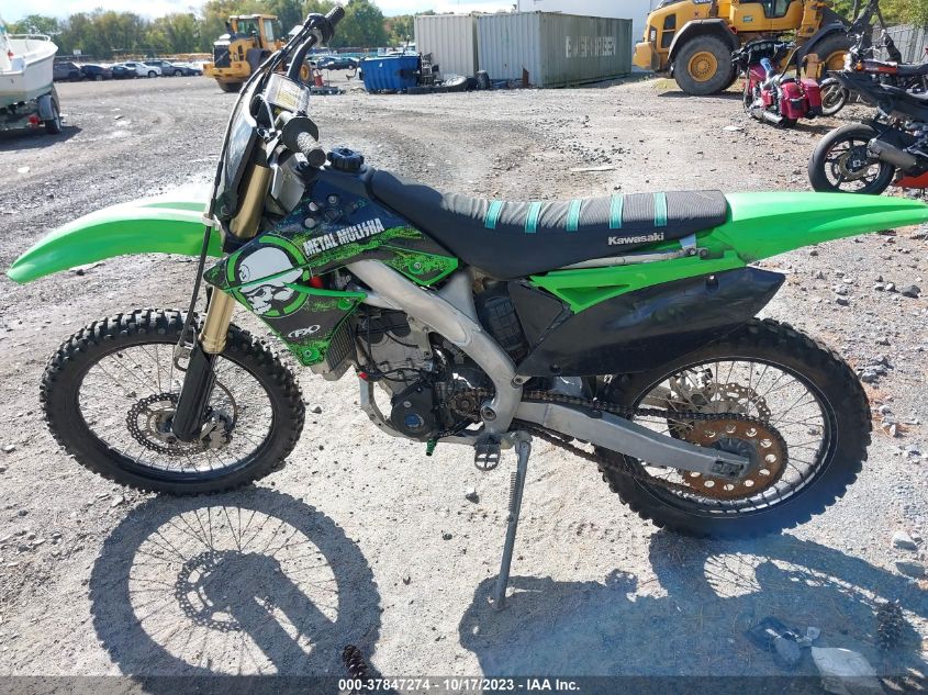 2011 KAWASAKI KX250 F JKAKXMYC0BA000176