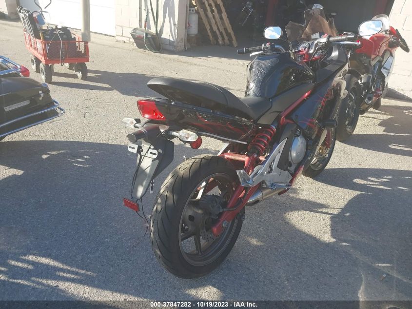 2006 KAWASAKI EX650 A6F - JKAEXEA126A002934