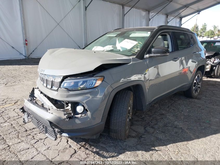 2022 JEEP COMPASS LIMITED - 3C4NJDCB9NT111597