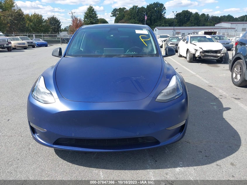 VIN 5YJYGDEF0MF230454 2021 TESLA MODEL Y PERFORMANCE
